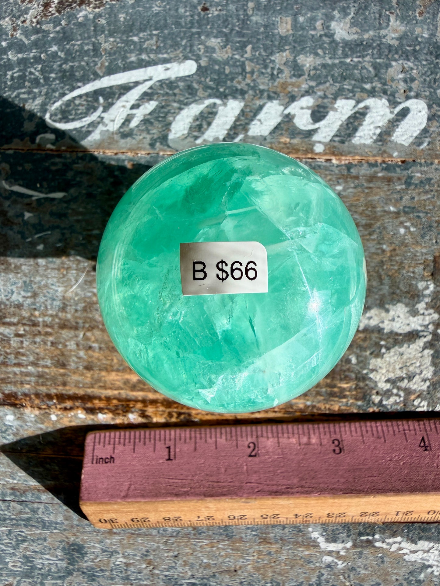Gorgeous Blue Lake Fluorite Sphere | Opt B