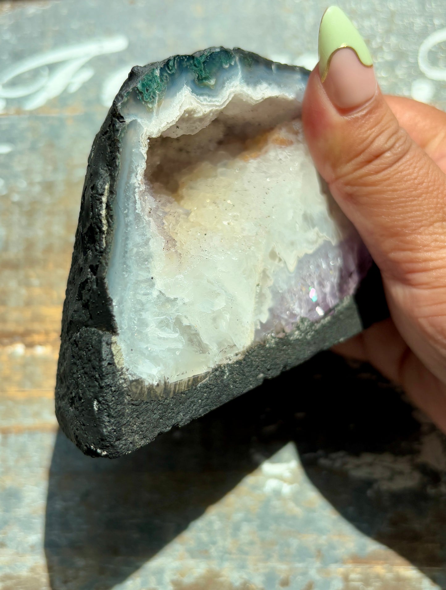 Gorgeous Mini Amethyst Cathedral from Brazil