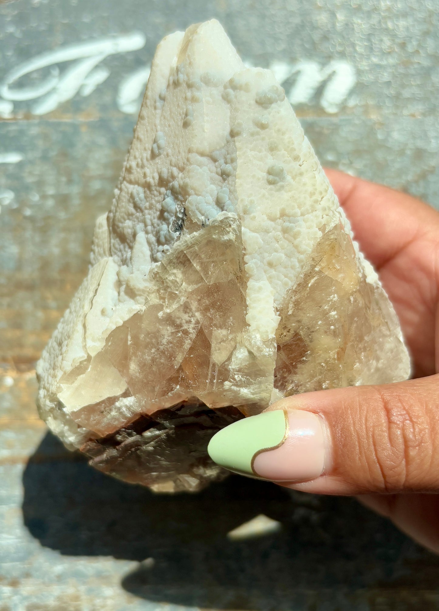 Botryoidal Cave Calcite from Mexico *personal piece