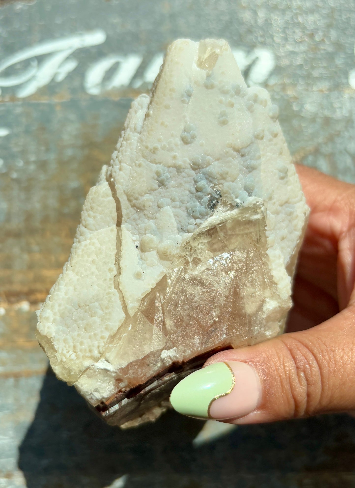 Botryoidal Cave Calcite from Mexico *personal piece