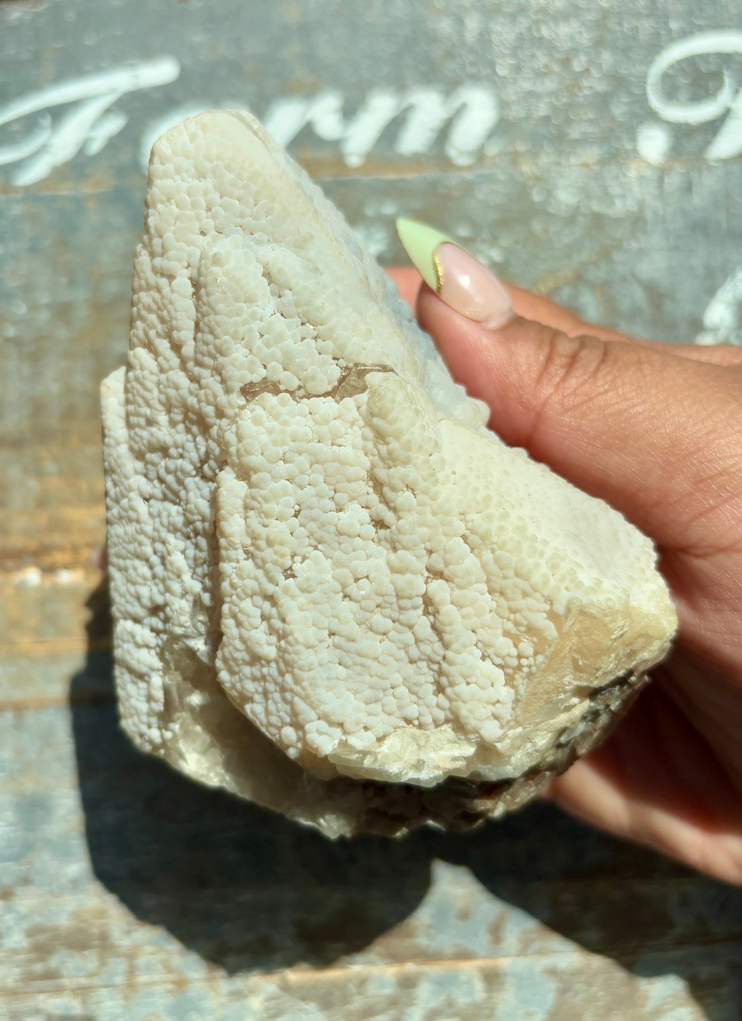 Botryoidal Cave Calcite from Mexico *personal piece