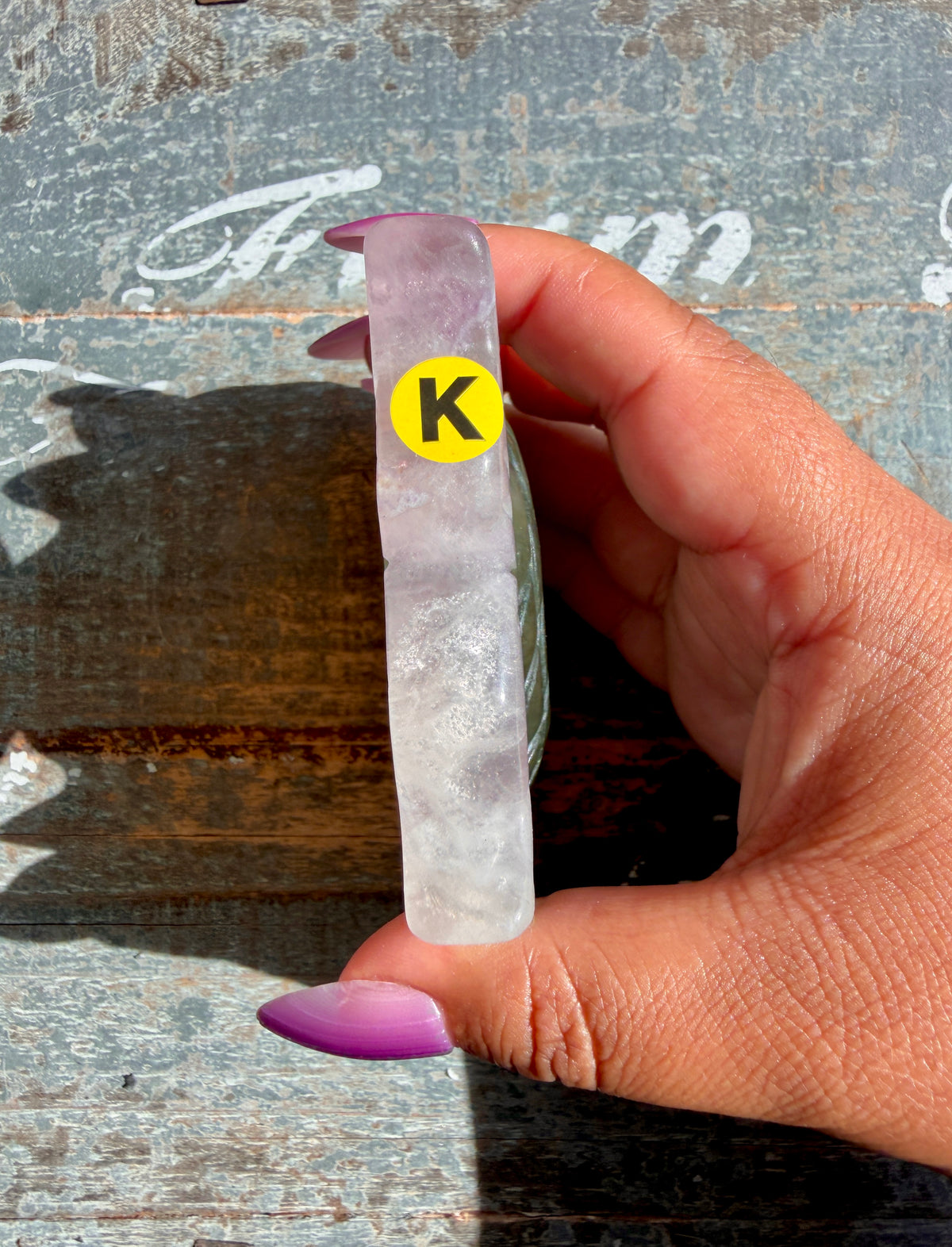 Adorable Rainbow Fluorite Fish | Opt K