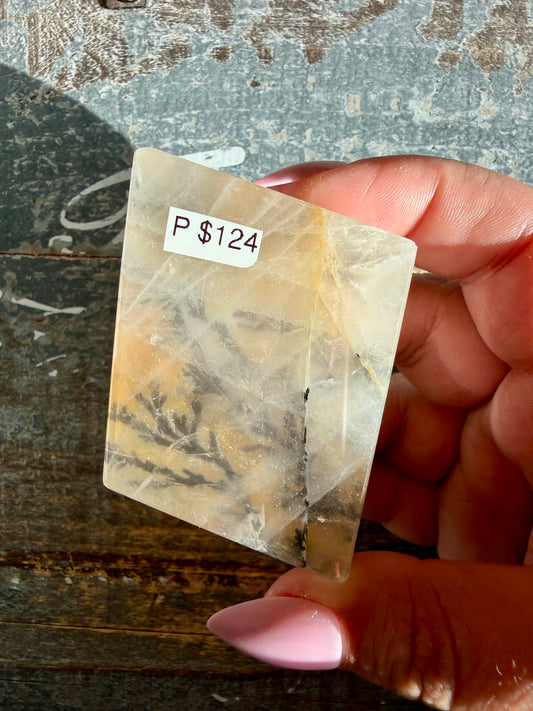 Gorgeous AAA Grade Golden Healer with Dendritic Inclusions | Opt P