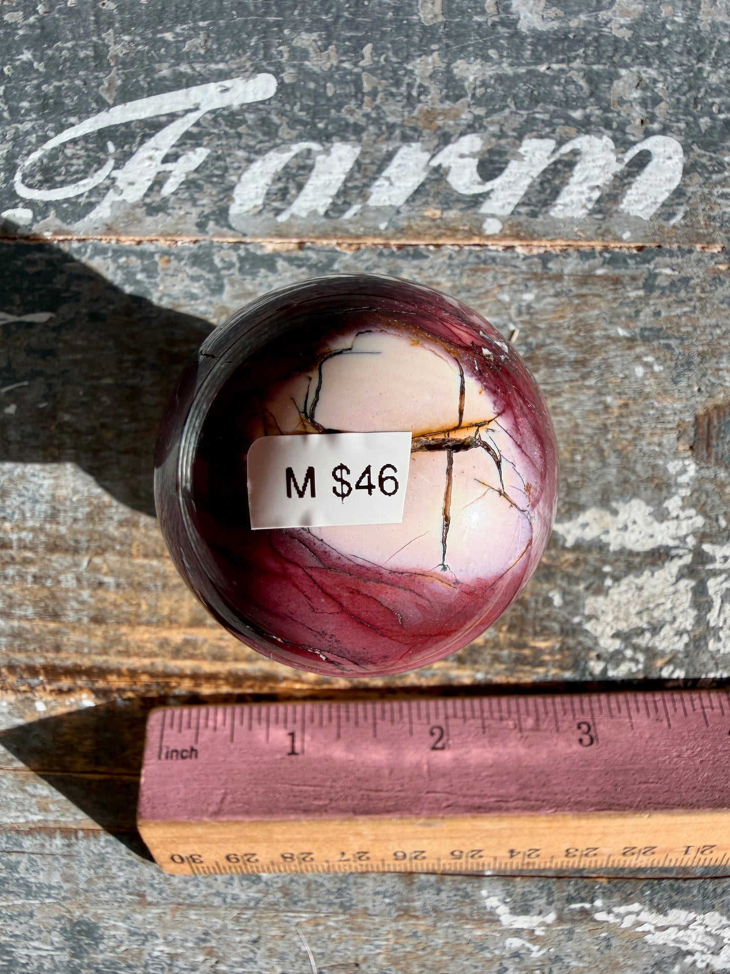 Gorgeous Mookaite Sphere from Australia | Opt M