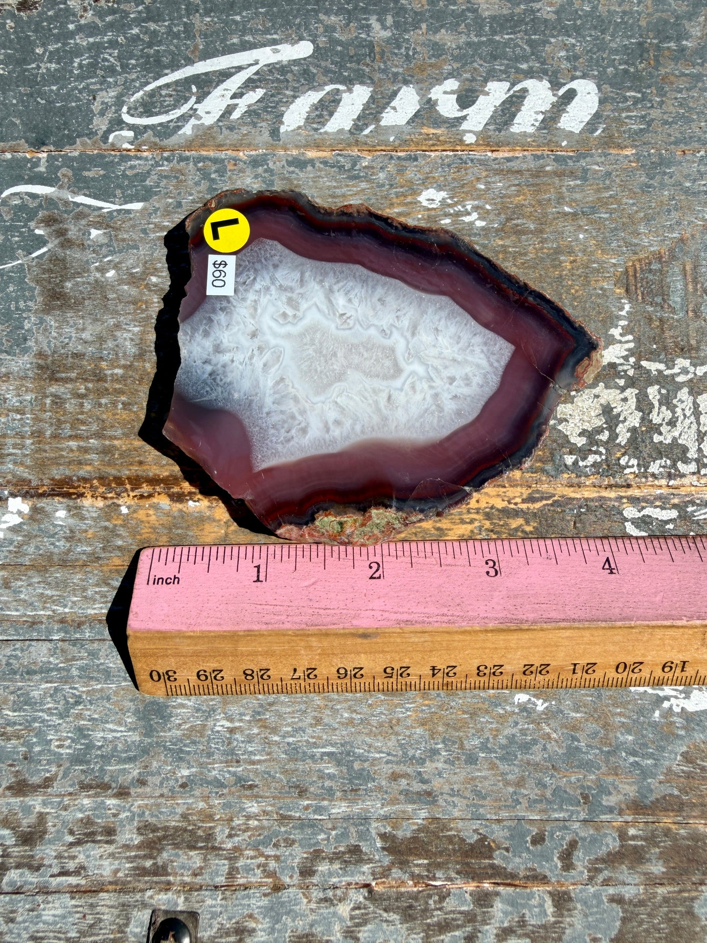 Gorgeous Swazi Agate Slab | Opt L