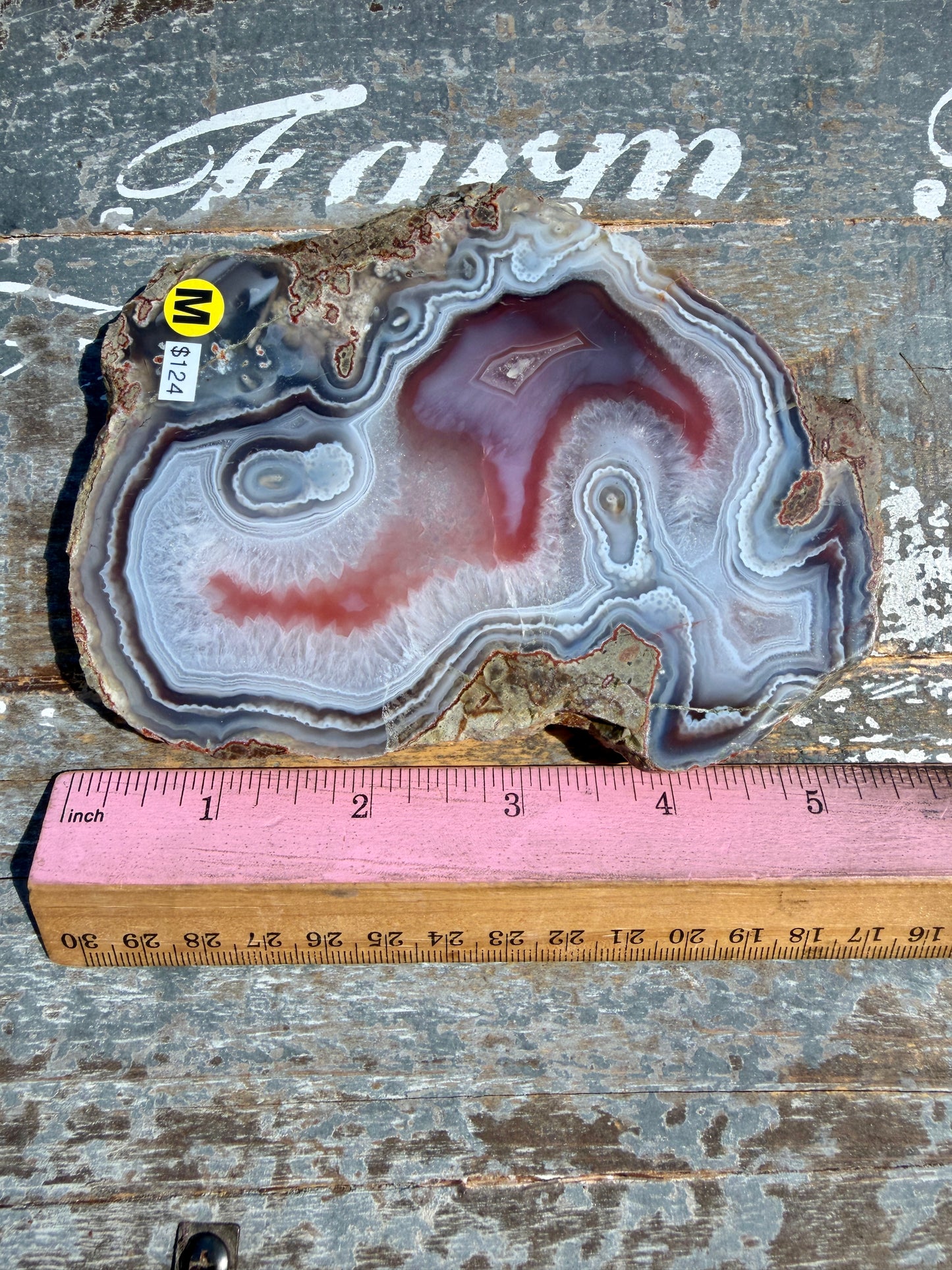 Gorgeous Swazi Agate Slab | Opt M