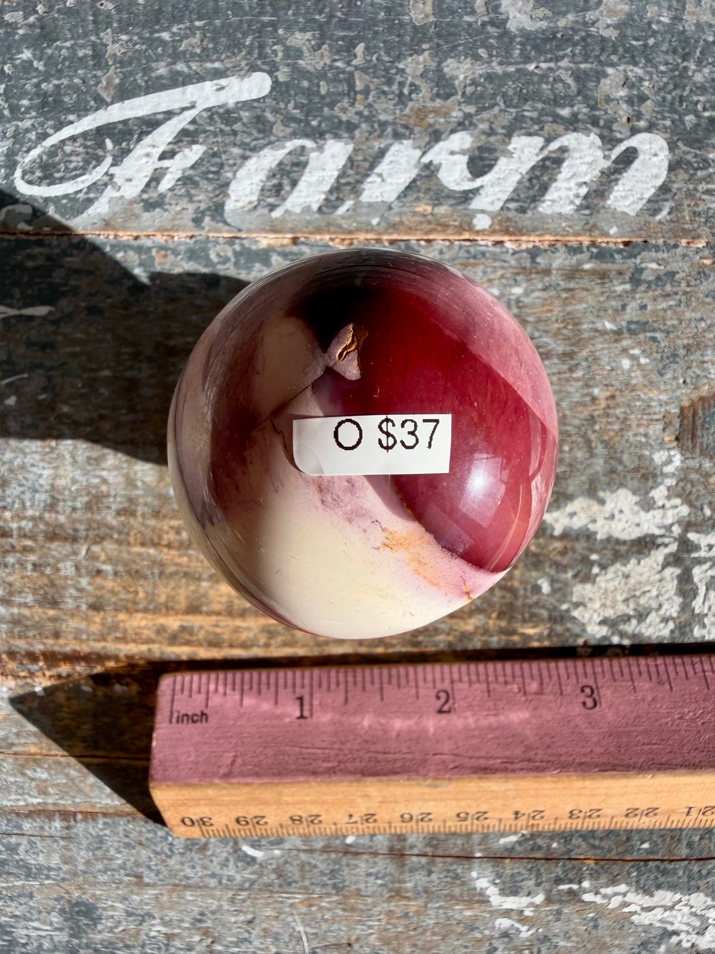 Gorgeous Mookaite Sphere from Australia | Opt O