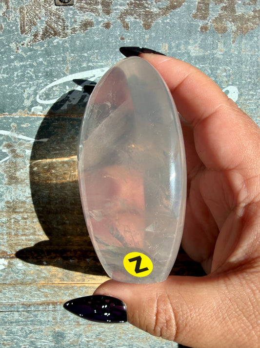 Gorgeous Jelly Rose Quartz Freeform | Opt Z
