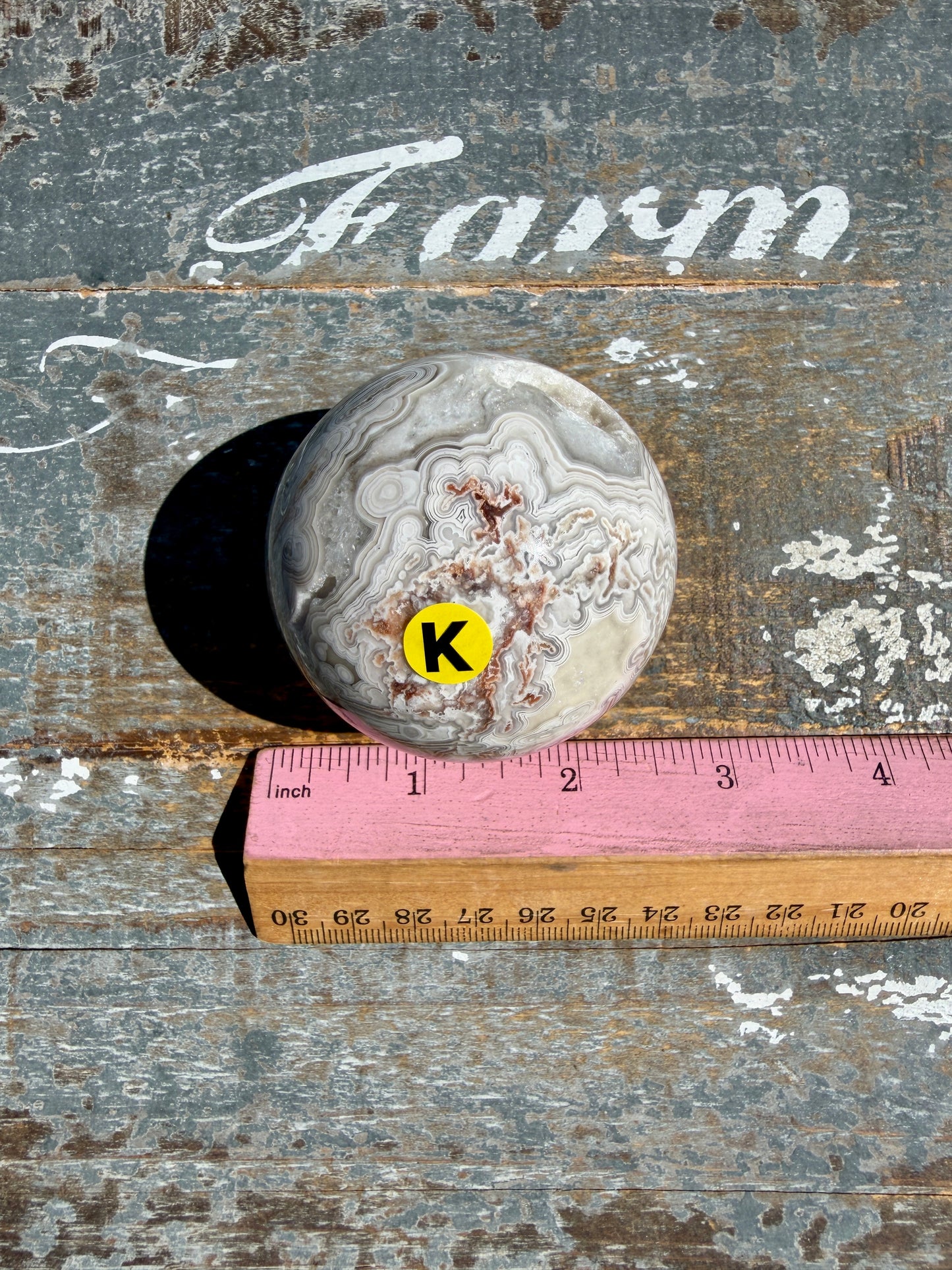 Gorgeous Crazy Lace Agate Sphere | Mexico | Opt K