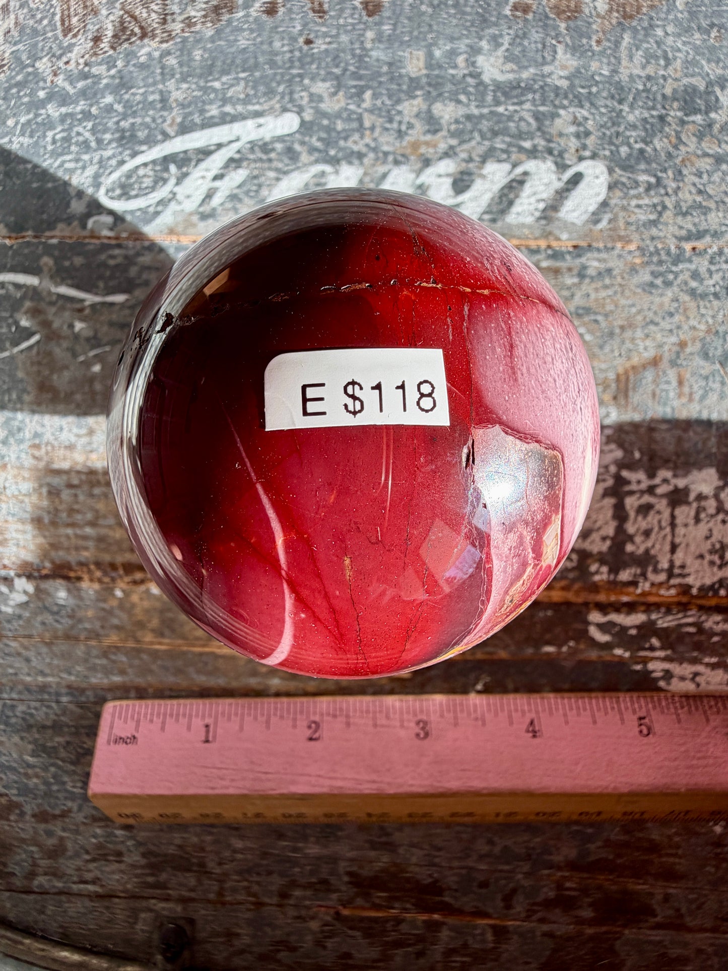 Gorgeous Mookaite Sphere from Australia | Opt E
