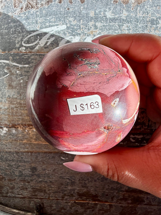 Gorgeous Mookaite Sphere from Australia | Opt J