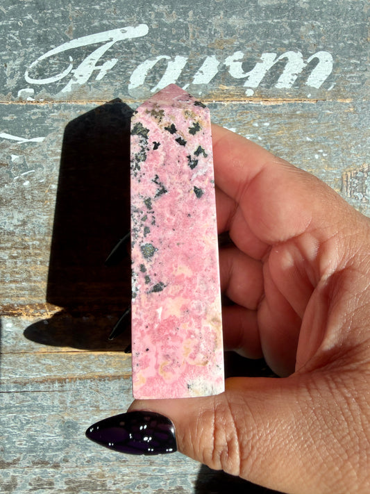 Peruvian Rhondnite Tower | Opt O