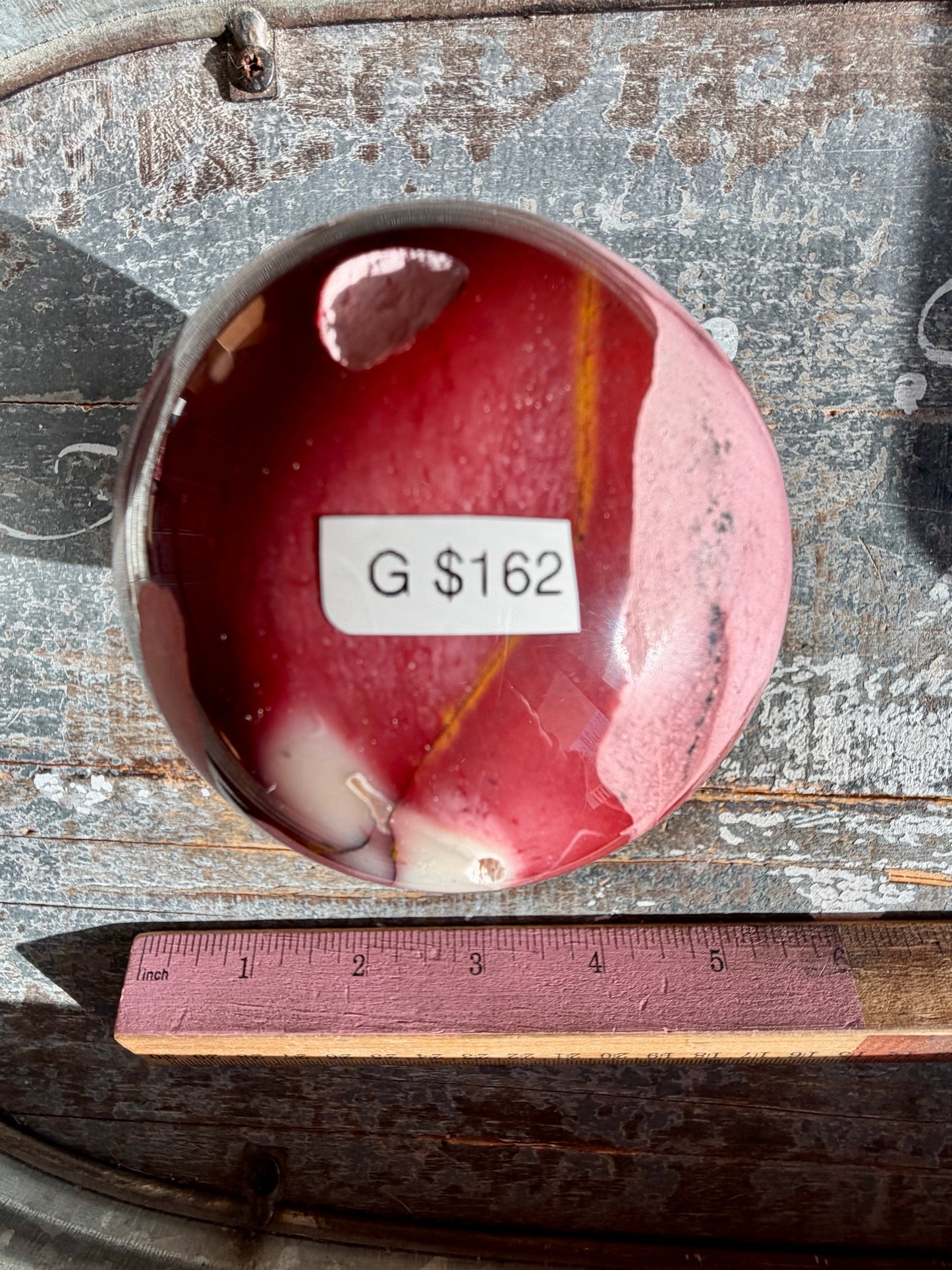 Gorgeous Mookaite Sphere from Australia | Opt G