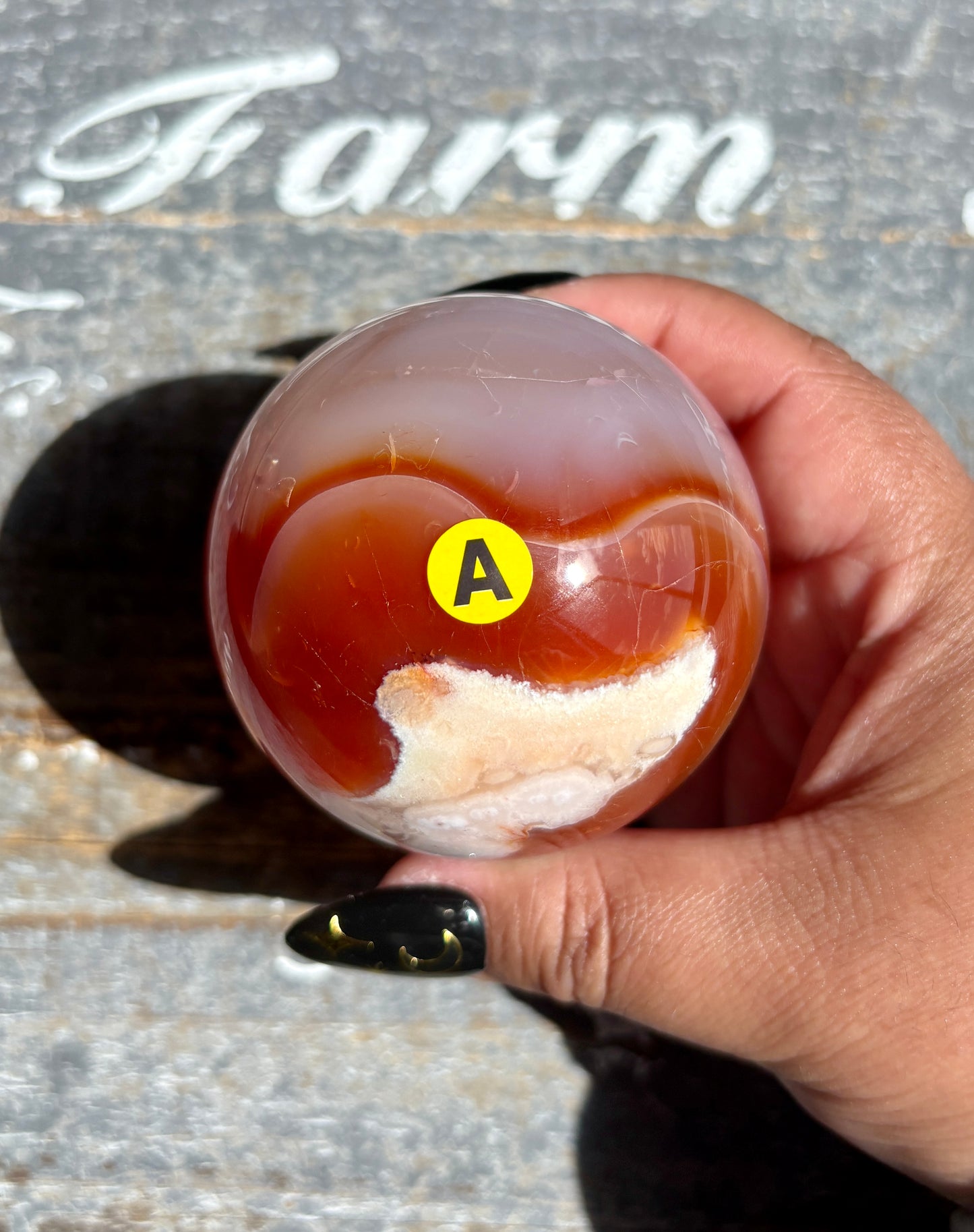 Gorgeous Pink/Orange Carnelian and Flower Agate | A