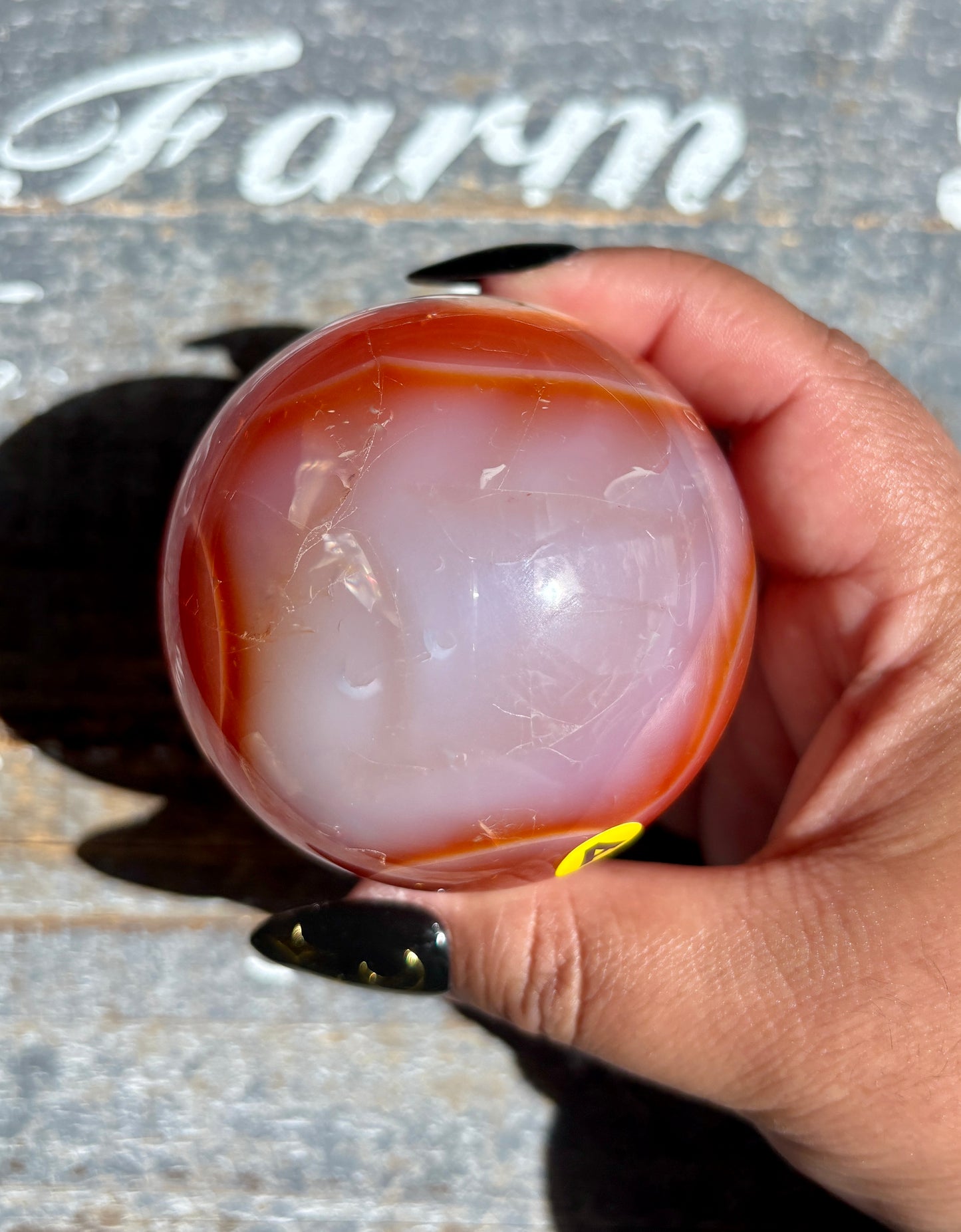 Gorgeous Pink/Orange Carnelian and Flower Agate | A