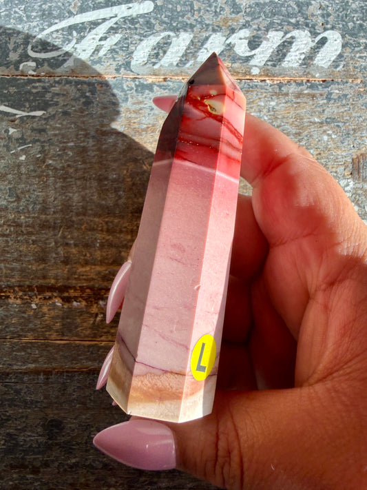 Gorgeous Mookaite Tower from Australia | Opt L