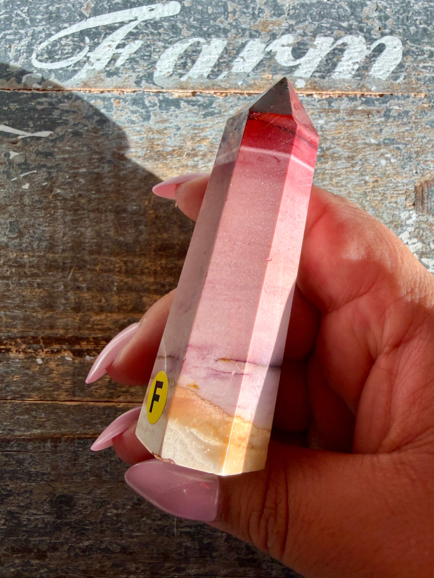 Gorgeous Mookaite Tower from Australia | Opt F