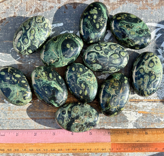 One (1) Kambaba Jasper Palm Stone | Intuitively Chosen