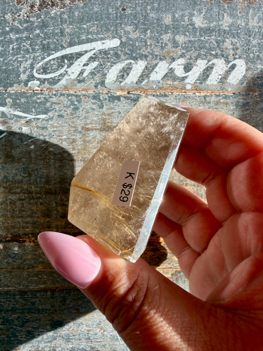 Gorgeous Rutile Freeform | Opt K