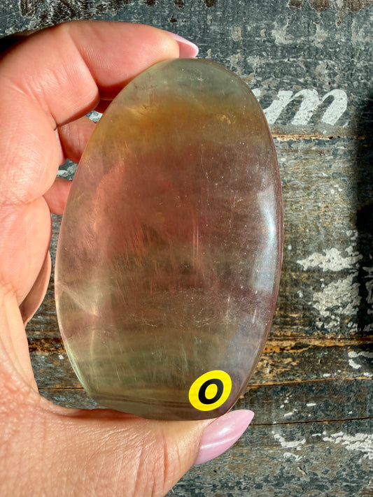 Gorgeous Candy Fluorite Freeform | Opt O