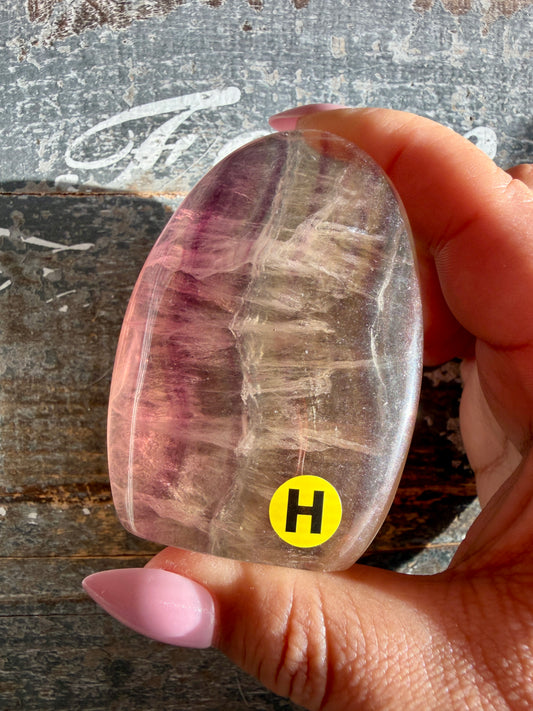 Gorgeous Candy Fluorite Freeform | Opt H