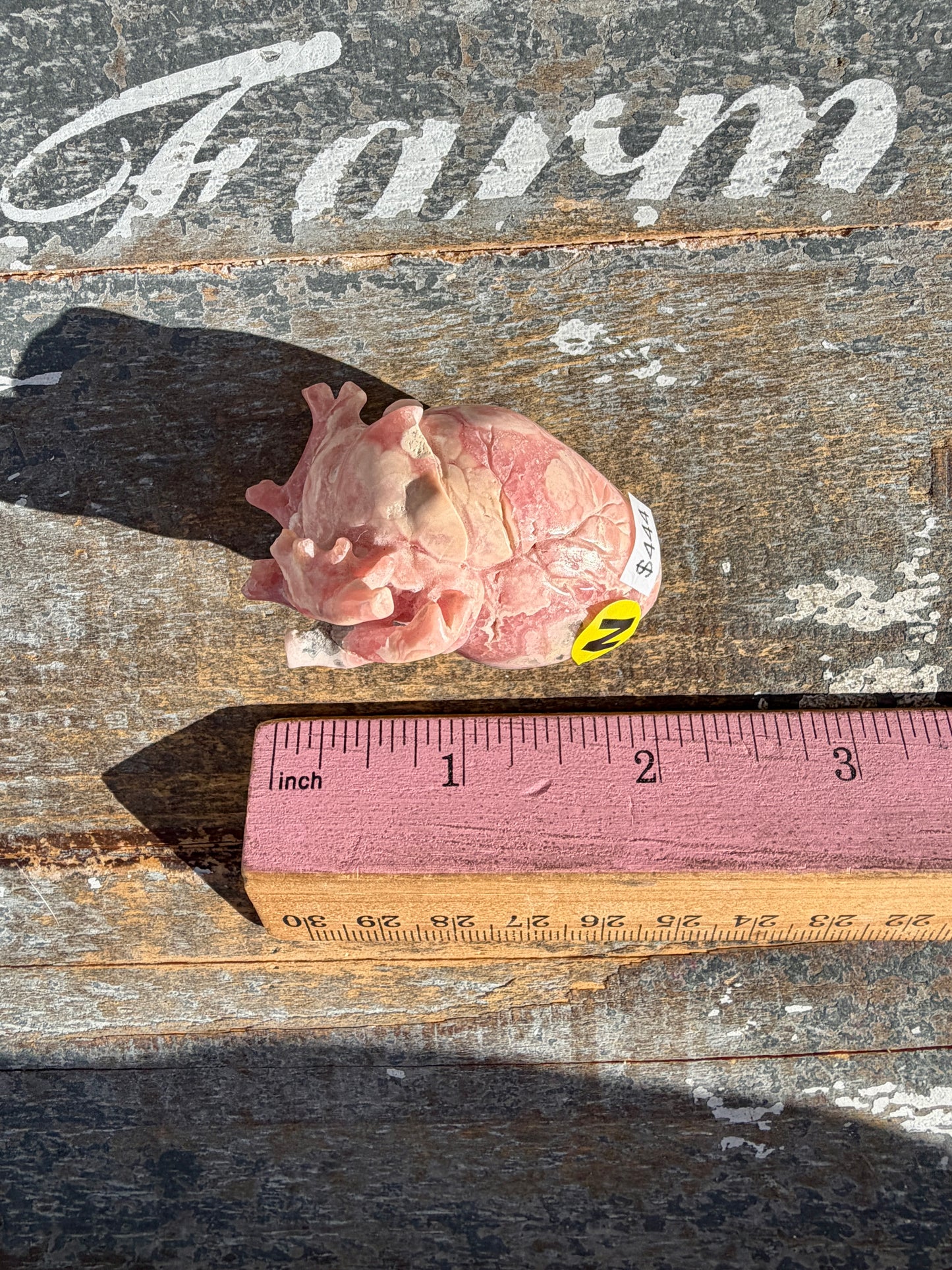 Gorgeous Rhodochrosite Anatomical Heart | Argentina | Opt N