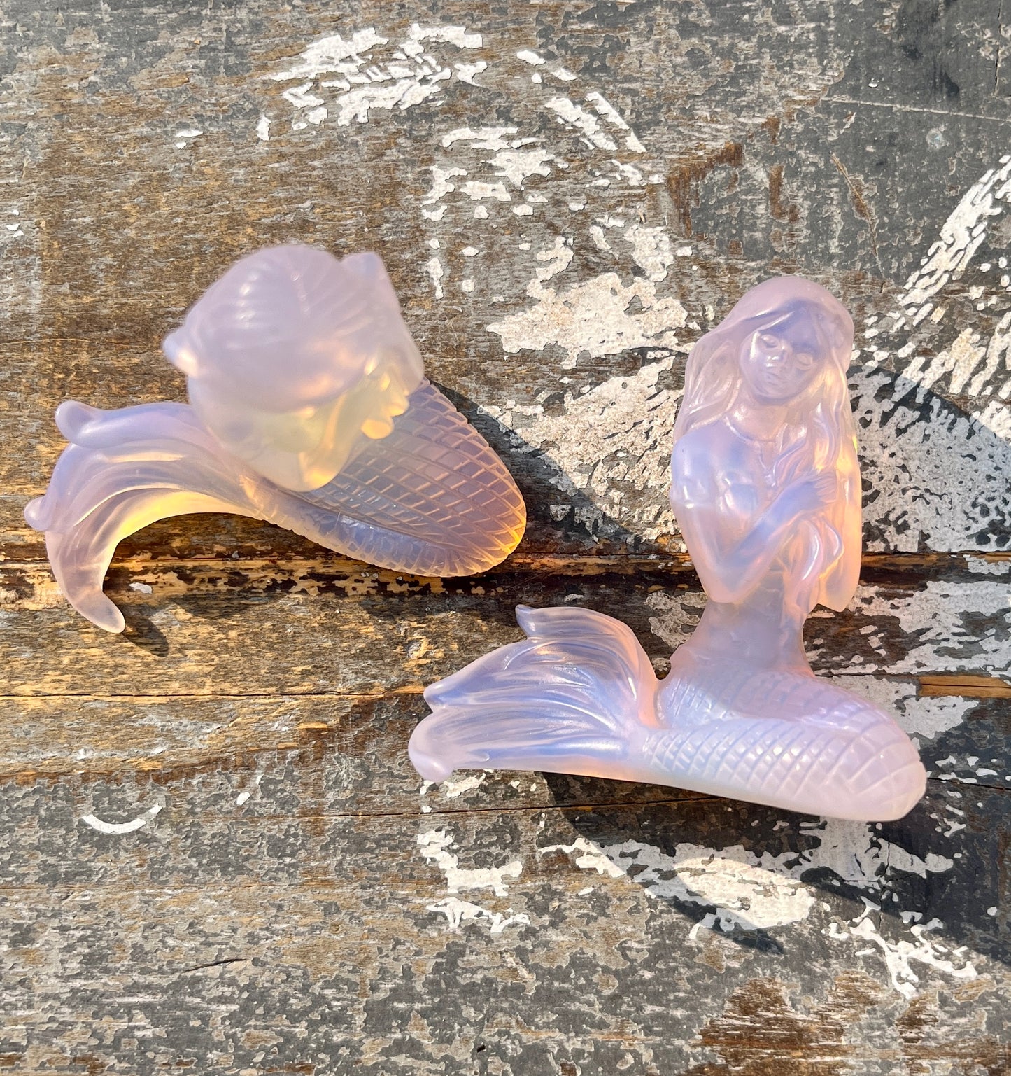 Gorgeous Pink Opalite Mermaid