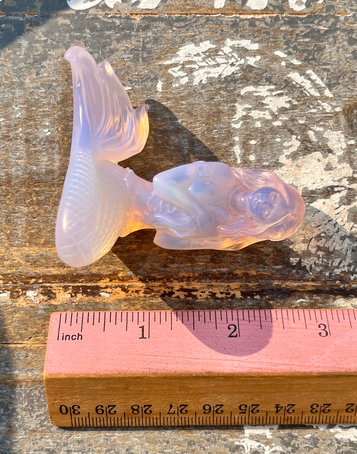 Gorgeous Pink Opalite Mermaid