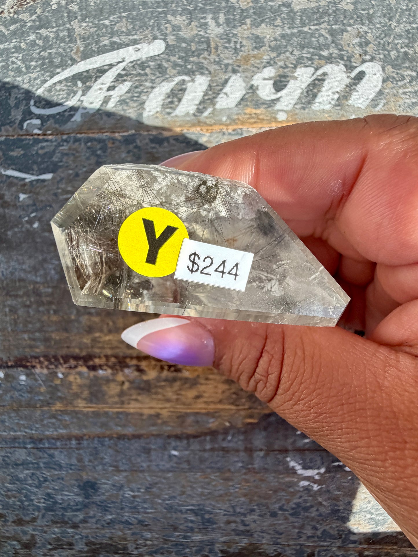 Gorgeous High Quality Rutile Quartz Freeform | Opt Y