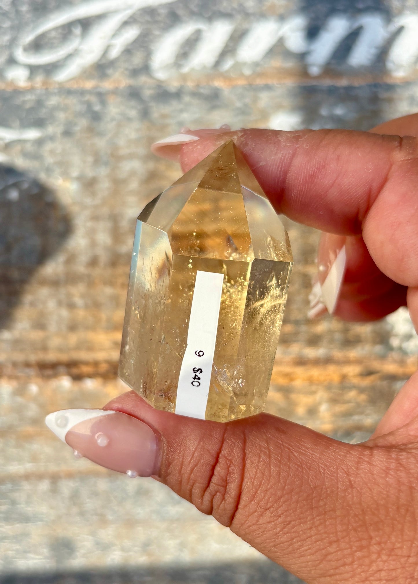Gorgeous AAA Citrine Tower from Brazil | Opt 9