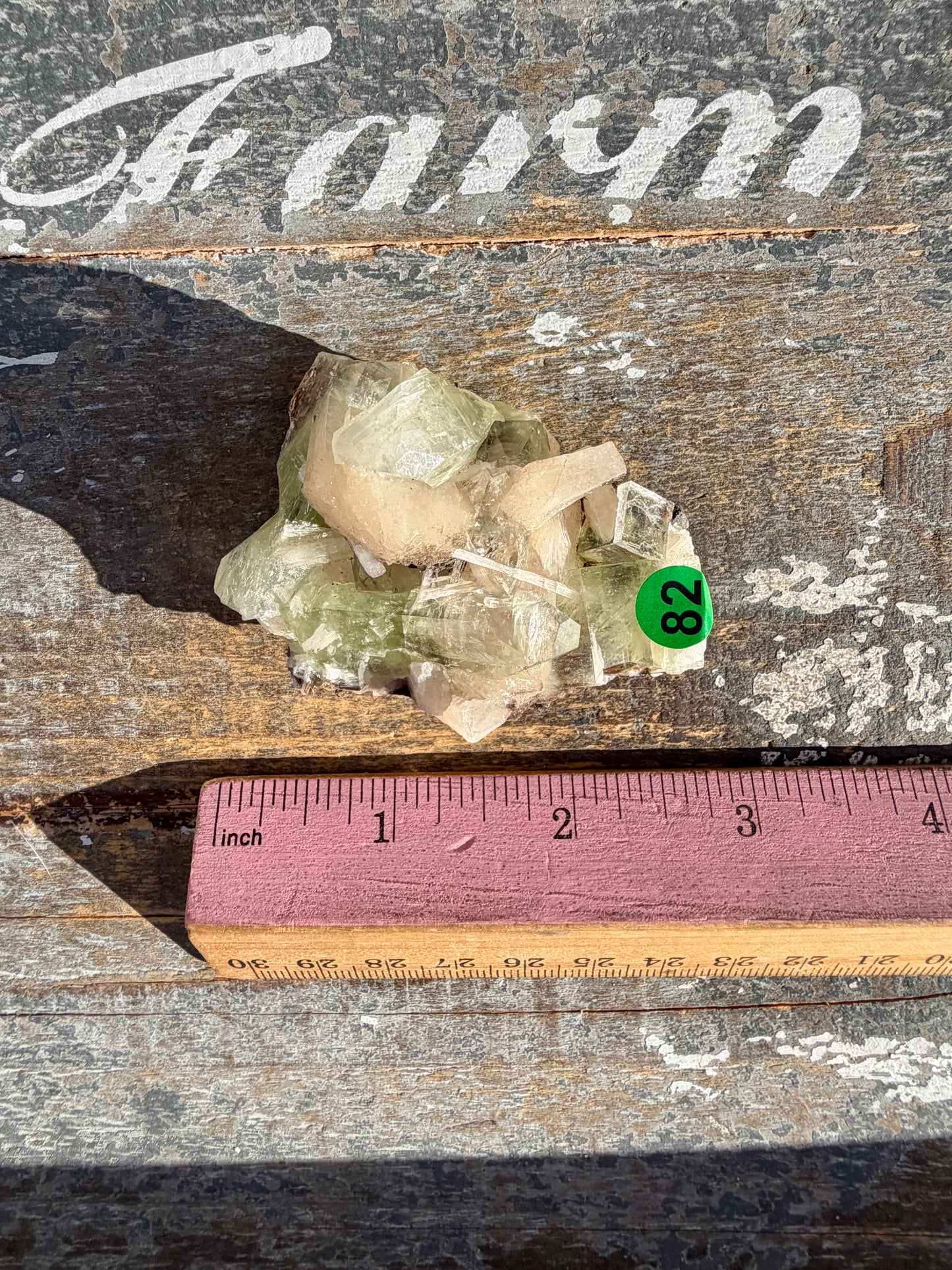 Gorgeous Green Apophyllite with Stilbite | India | Opt 82