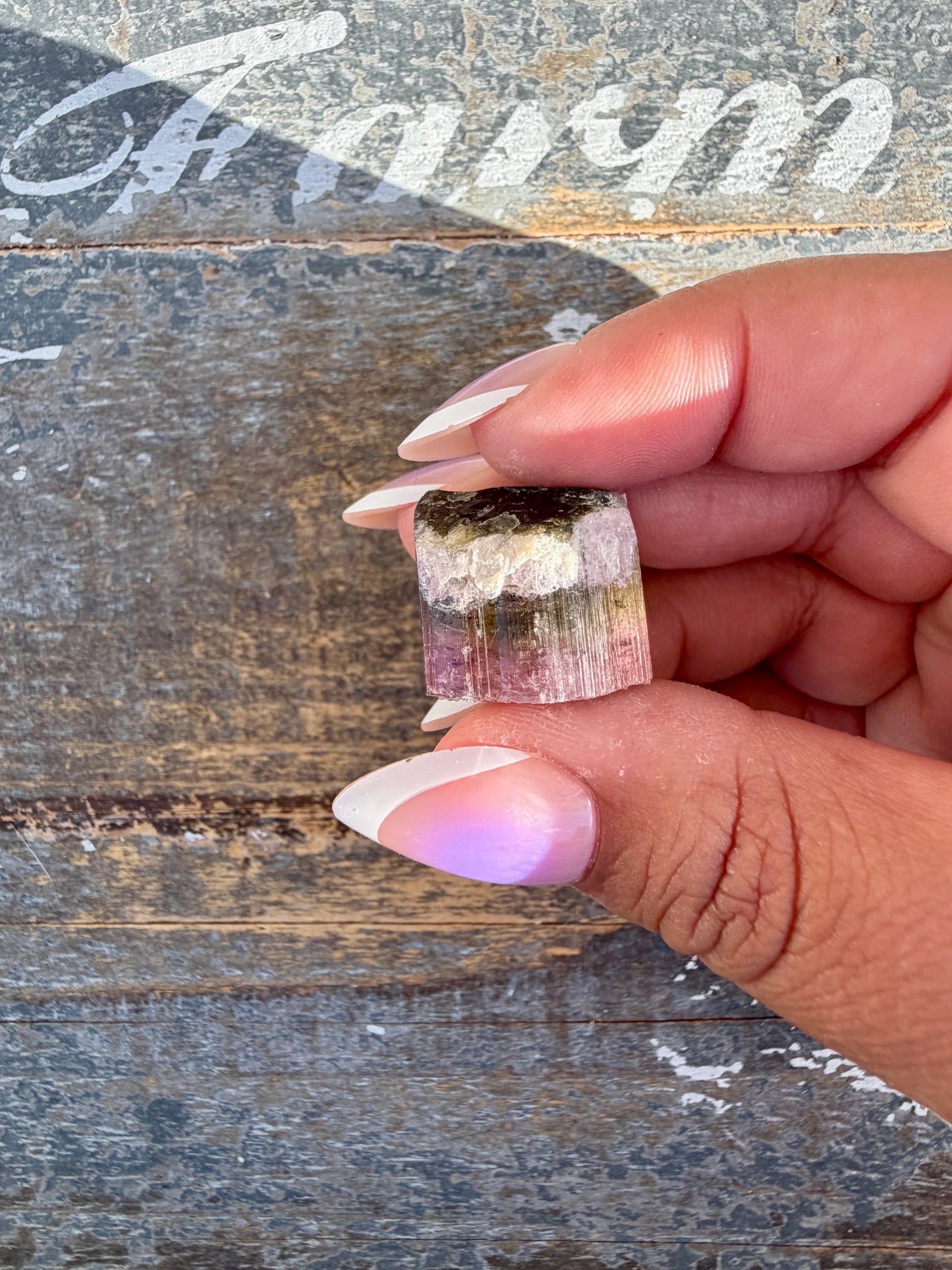 Gorgeous Bi Color Watermelon Tourmaline | Opt A