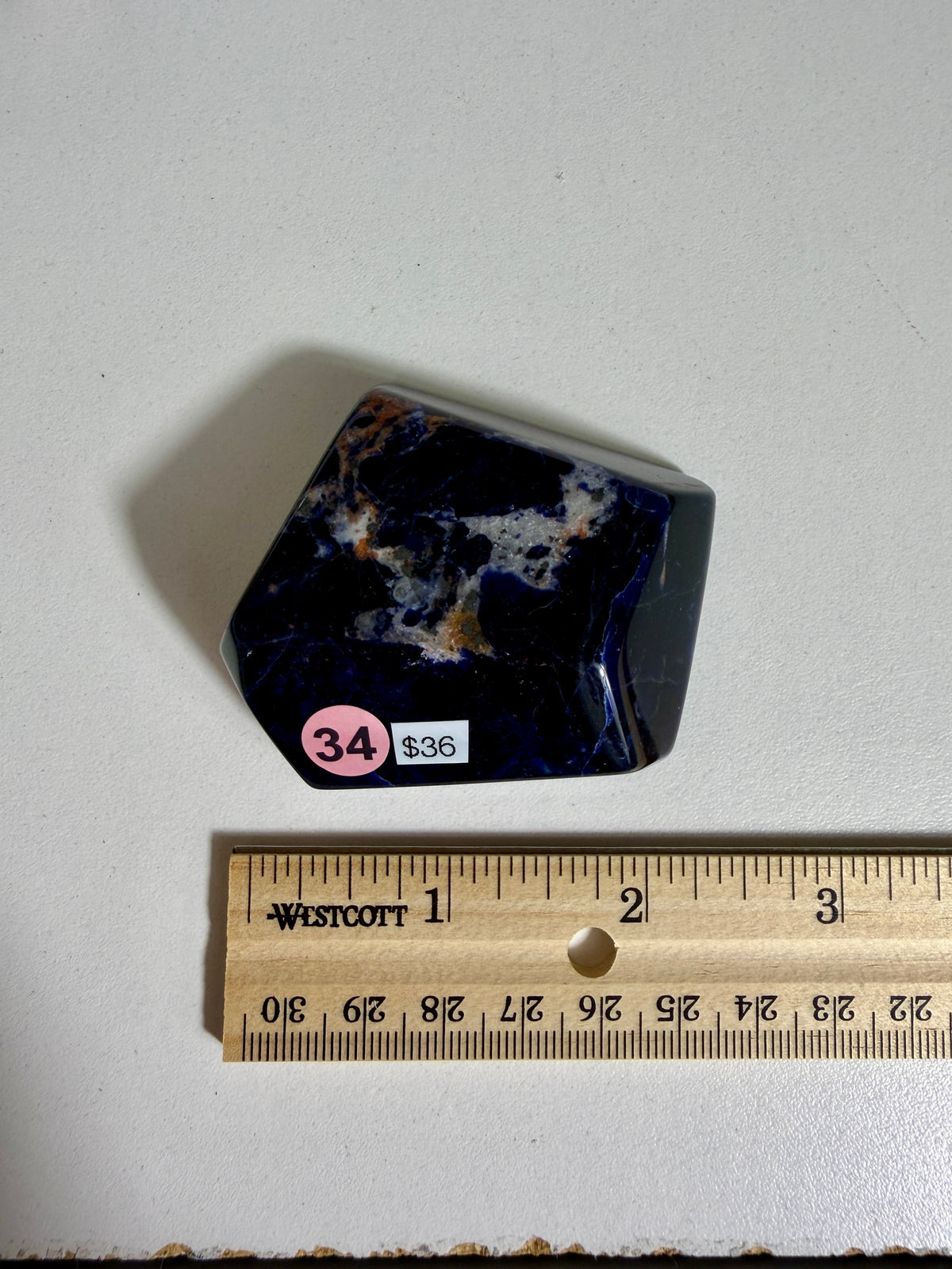 Gorgeous Dark Blue Sodalite Freeform | Opt 34