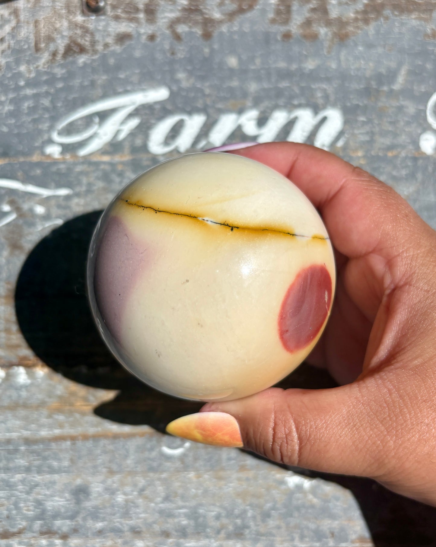 Gorgeous Mookaite Sphere from Australia | W