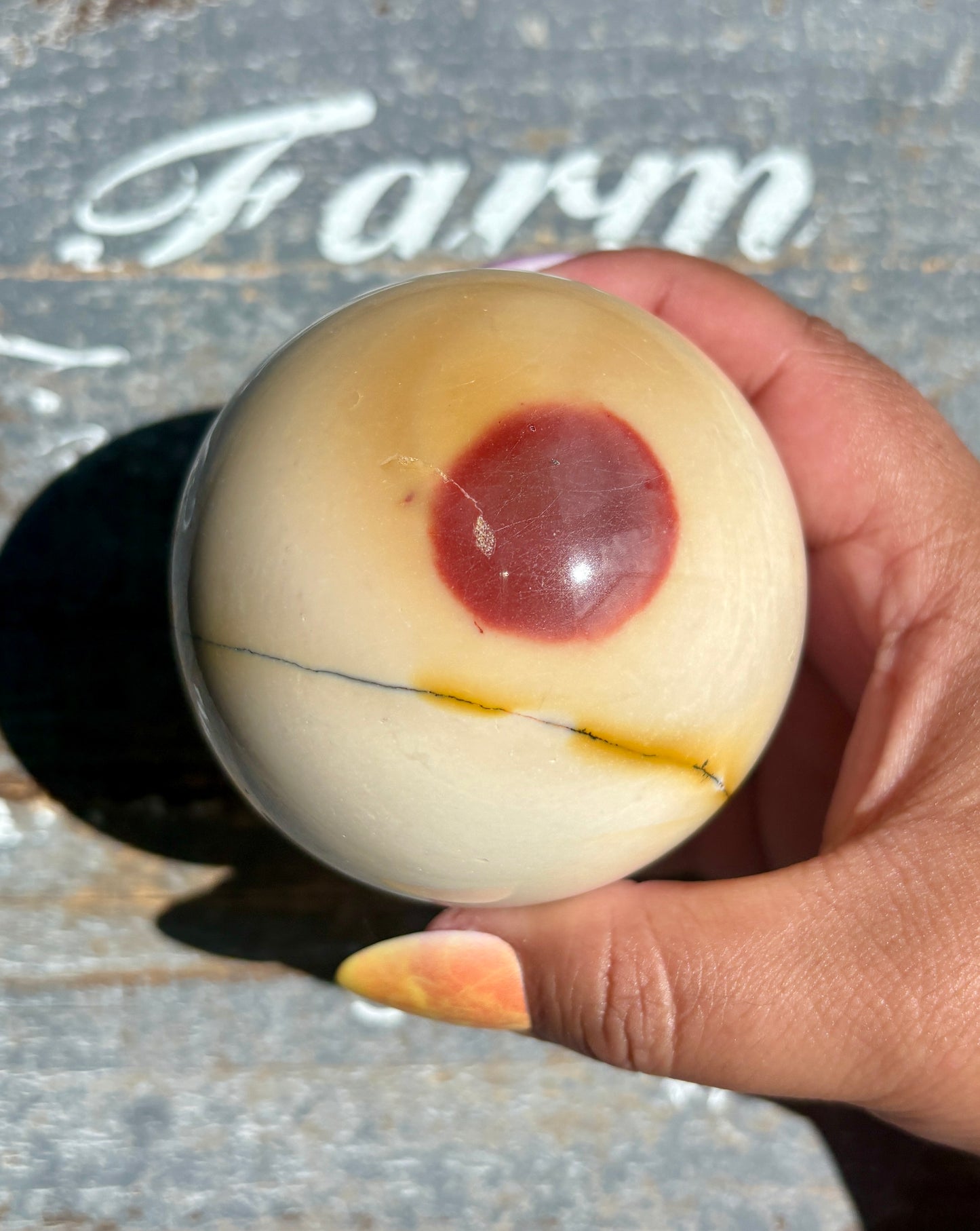 Gorgeous Mookaite Sphere from Australia | W