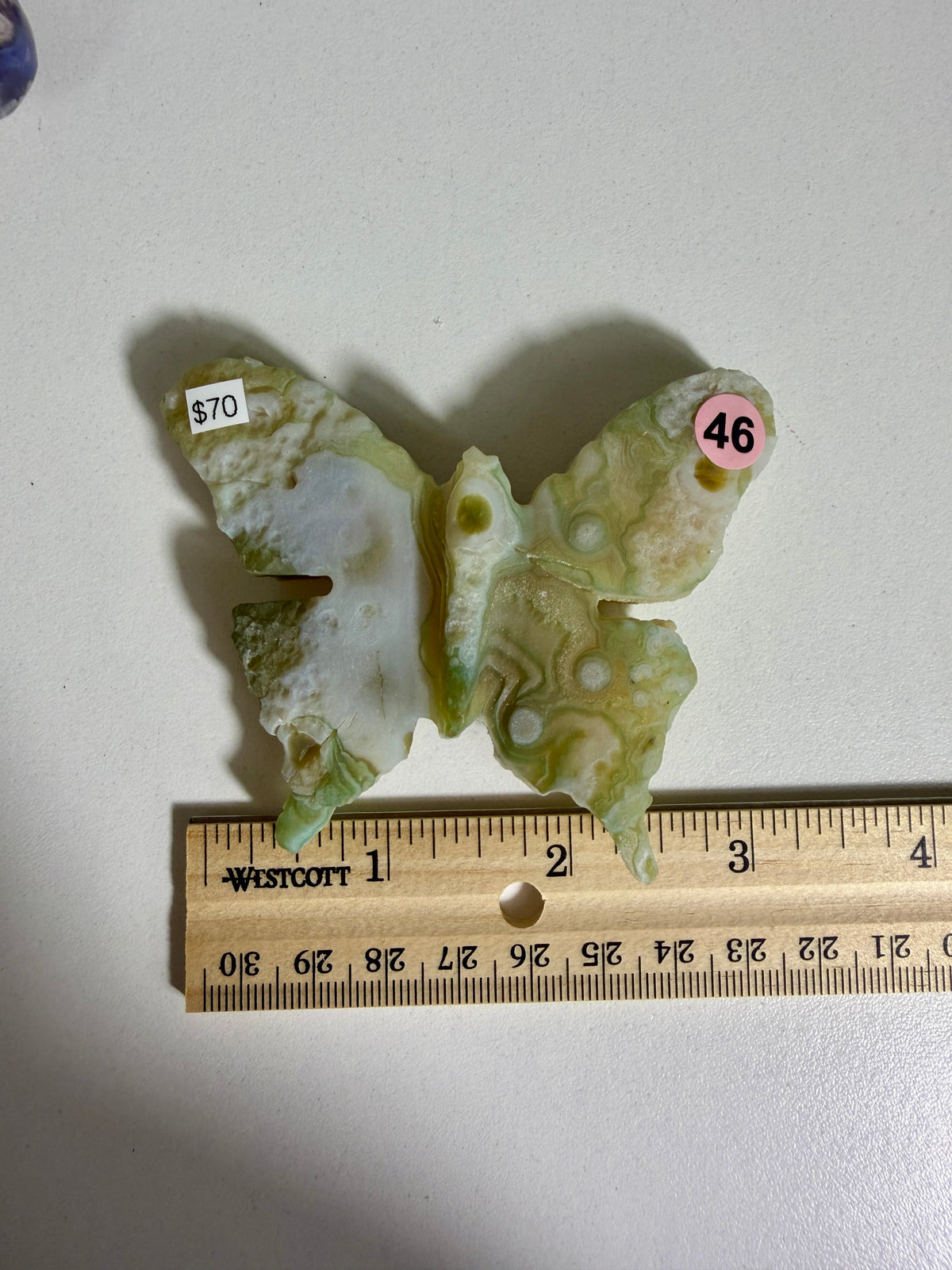 Gorgeous Gobi Agate Hand Carved Butterfly | Opt 46