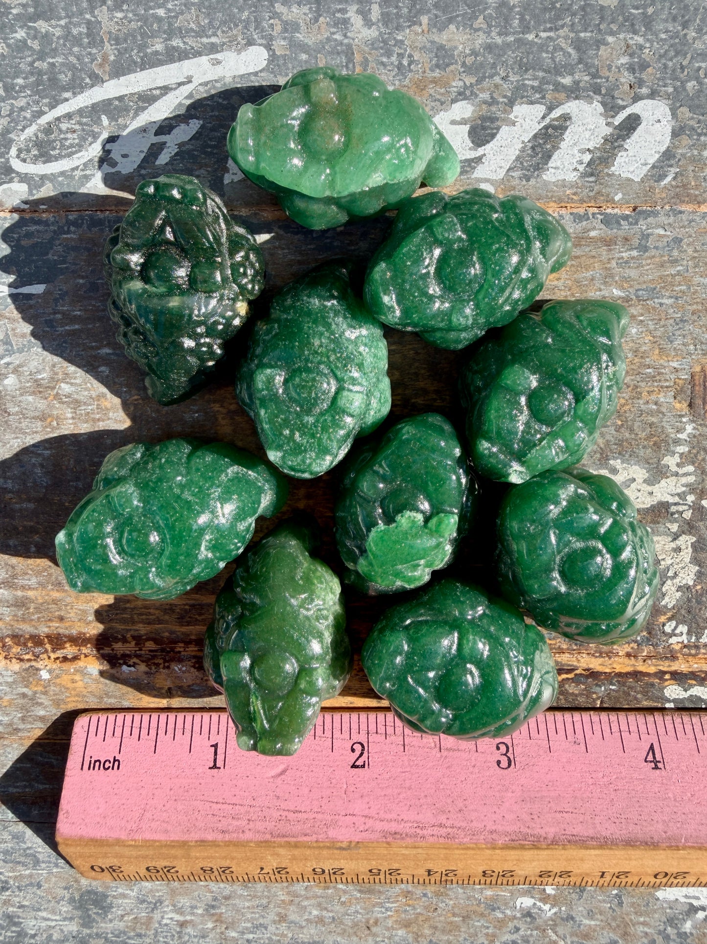 One (1) Green Jade Money Toad | Intuitively Chosen