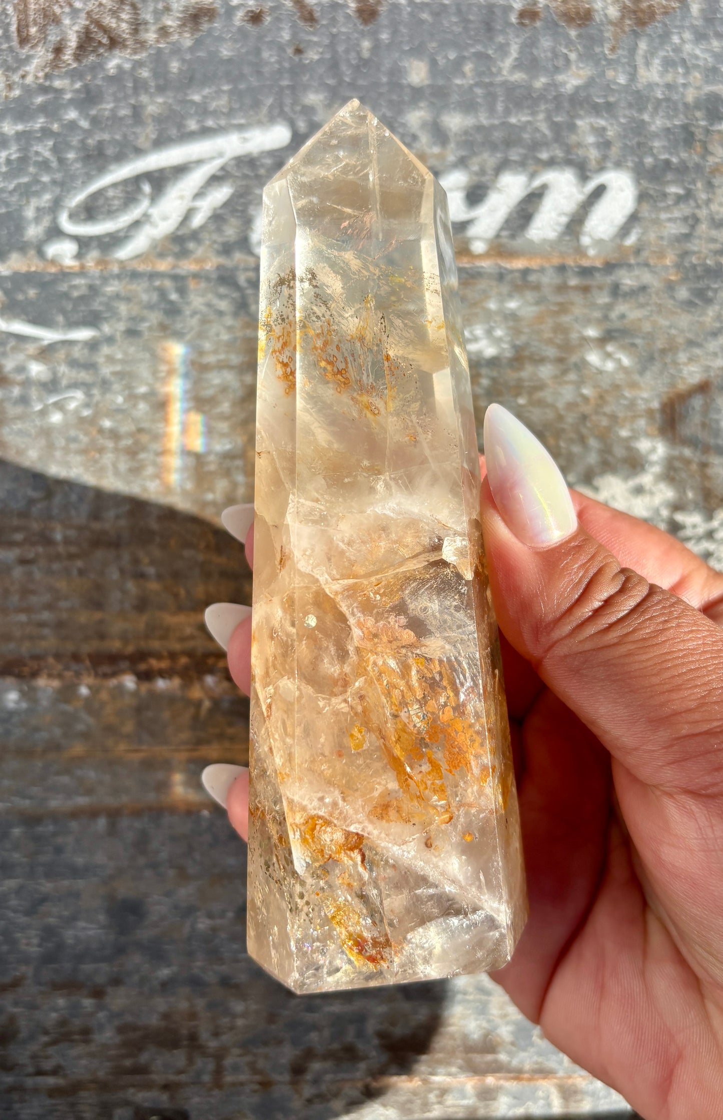 Gorgeous High Quality Golden Healer Tower from Brazil | Opt E