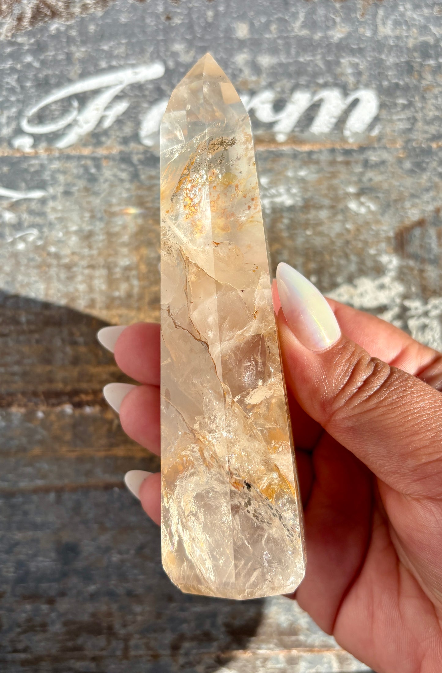 Gorgeous High Quality Golden Healer Tower from Brazil | Opt E