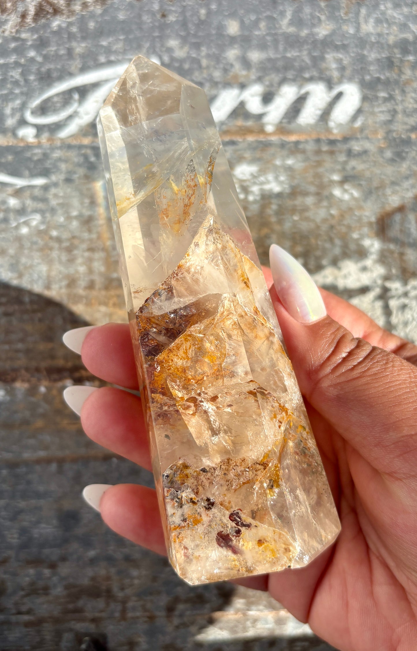 Gorgeous High Quality Golden Healer Tower from Brazil | Opt E