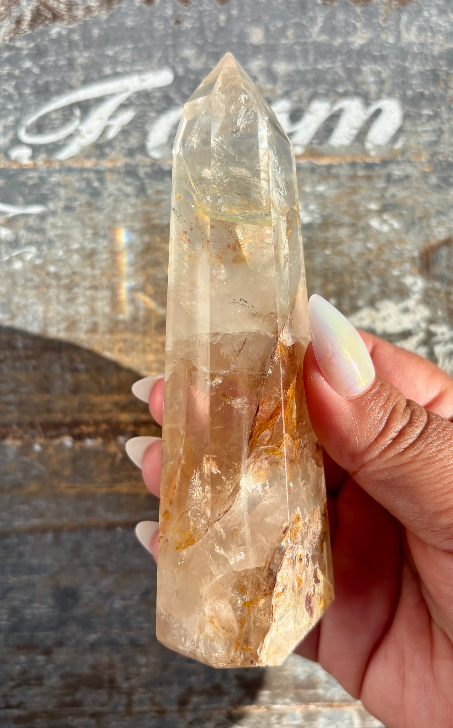 Gorgeous High Quality Golden Healer Tower from Brazil | Opt E