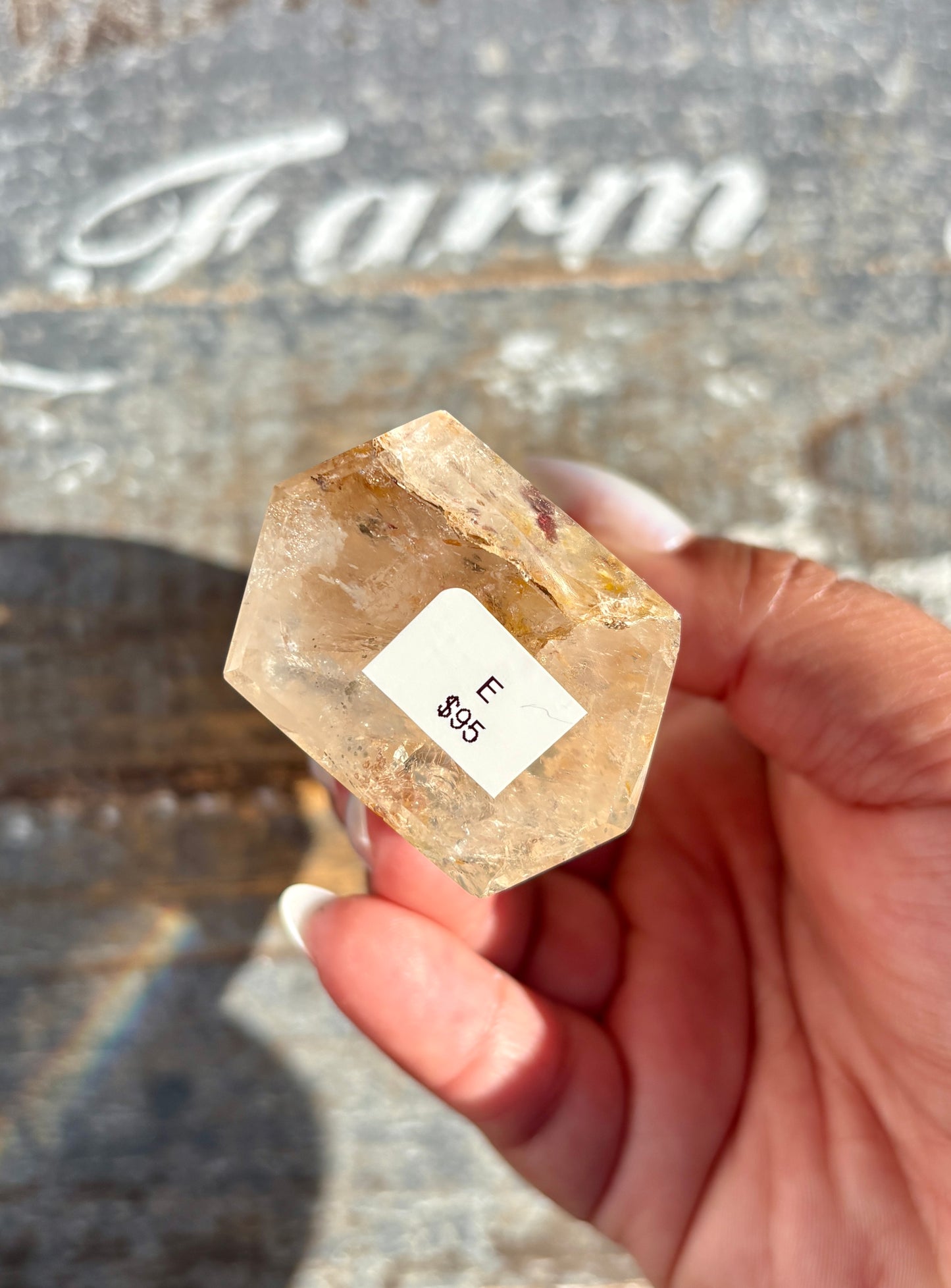 Gorgeous High Quality Golden Healer Tower from Brazil | Opt E