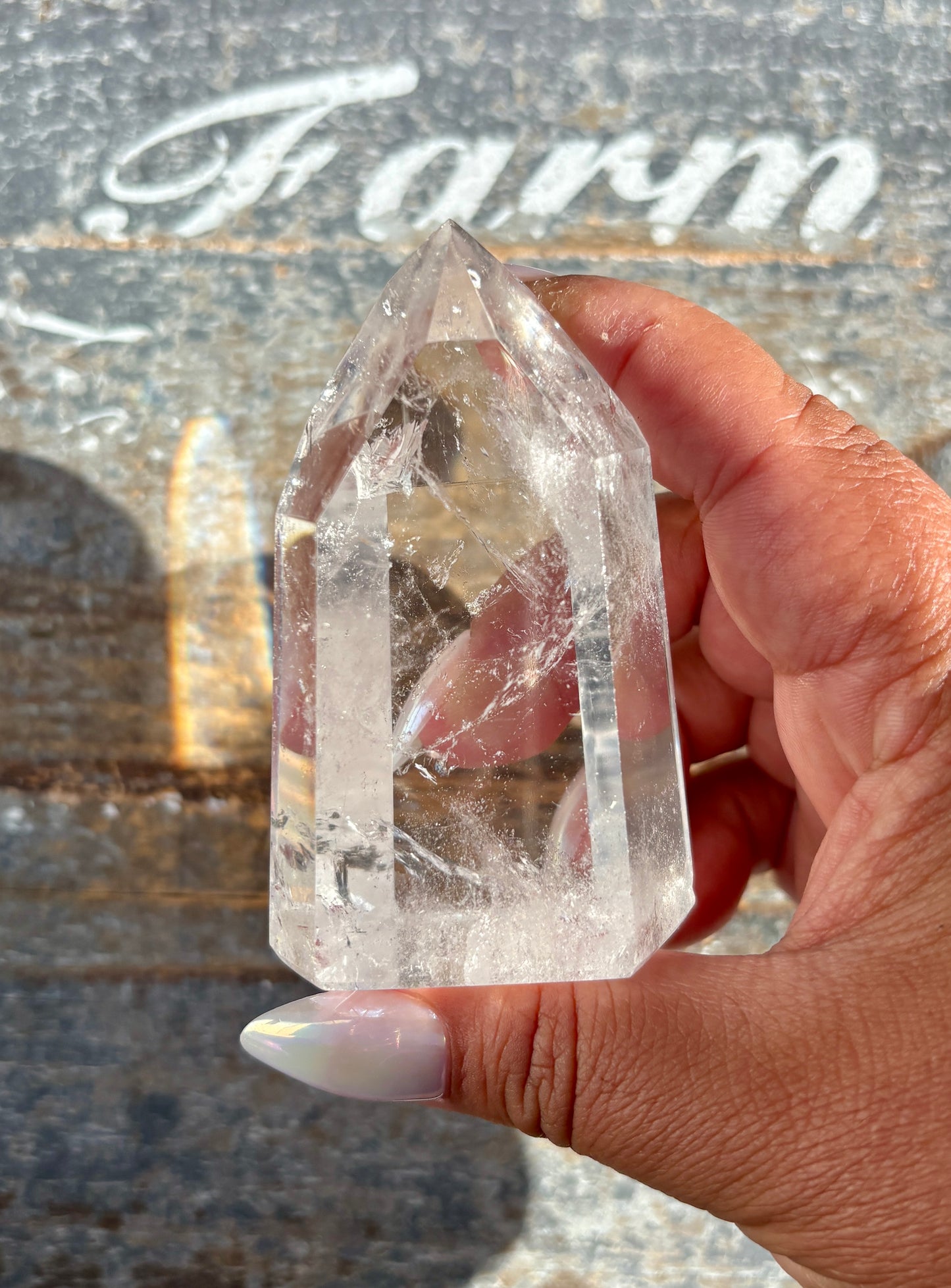 Gorgeous High Grade Clear Quartz Tower from Brazil | Opt B