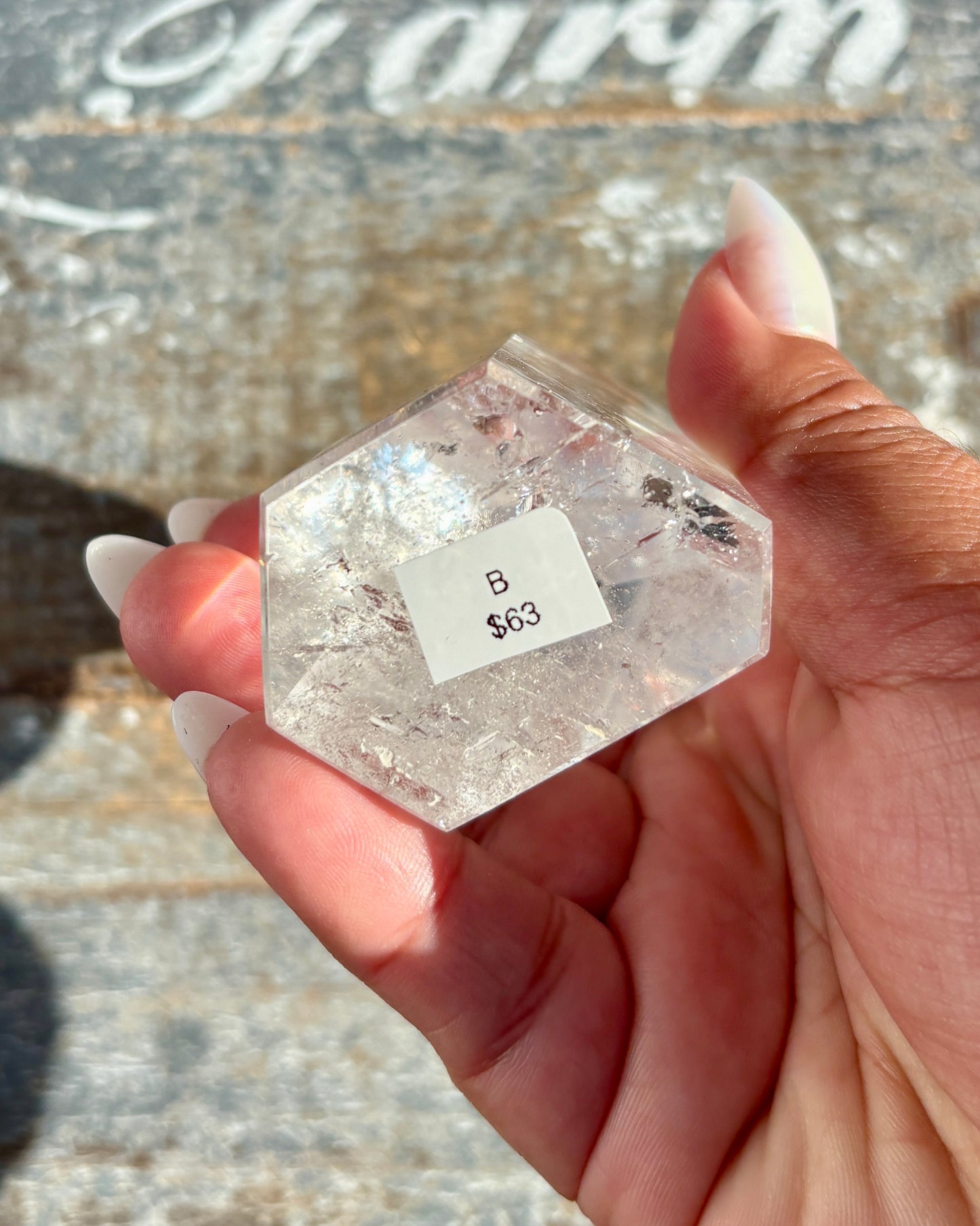 Gorgeous High Grade Clear Quartz Tower from Brazil | Opt B