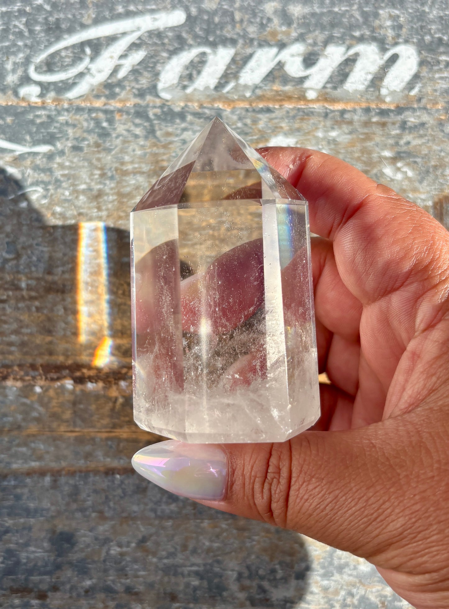 Gorgeous High Grade Clear Quartz Tower from Brazil | Opt D