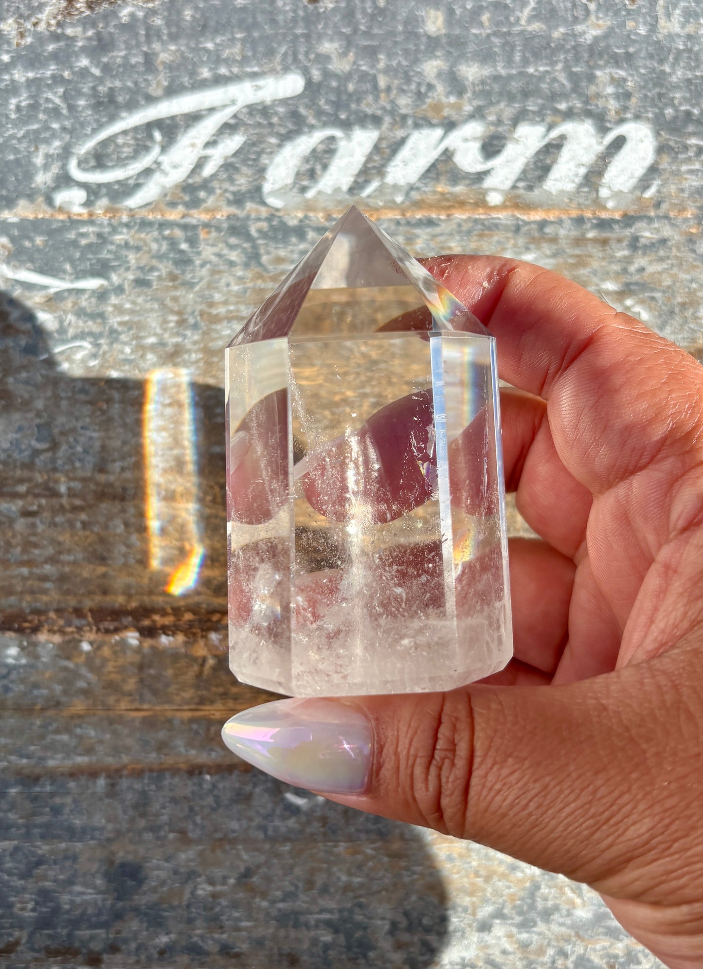 Gorgeous High Grade Clear Quartz Tower from Brazil | Opt D