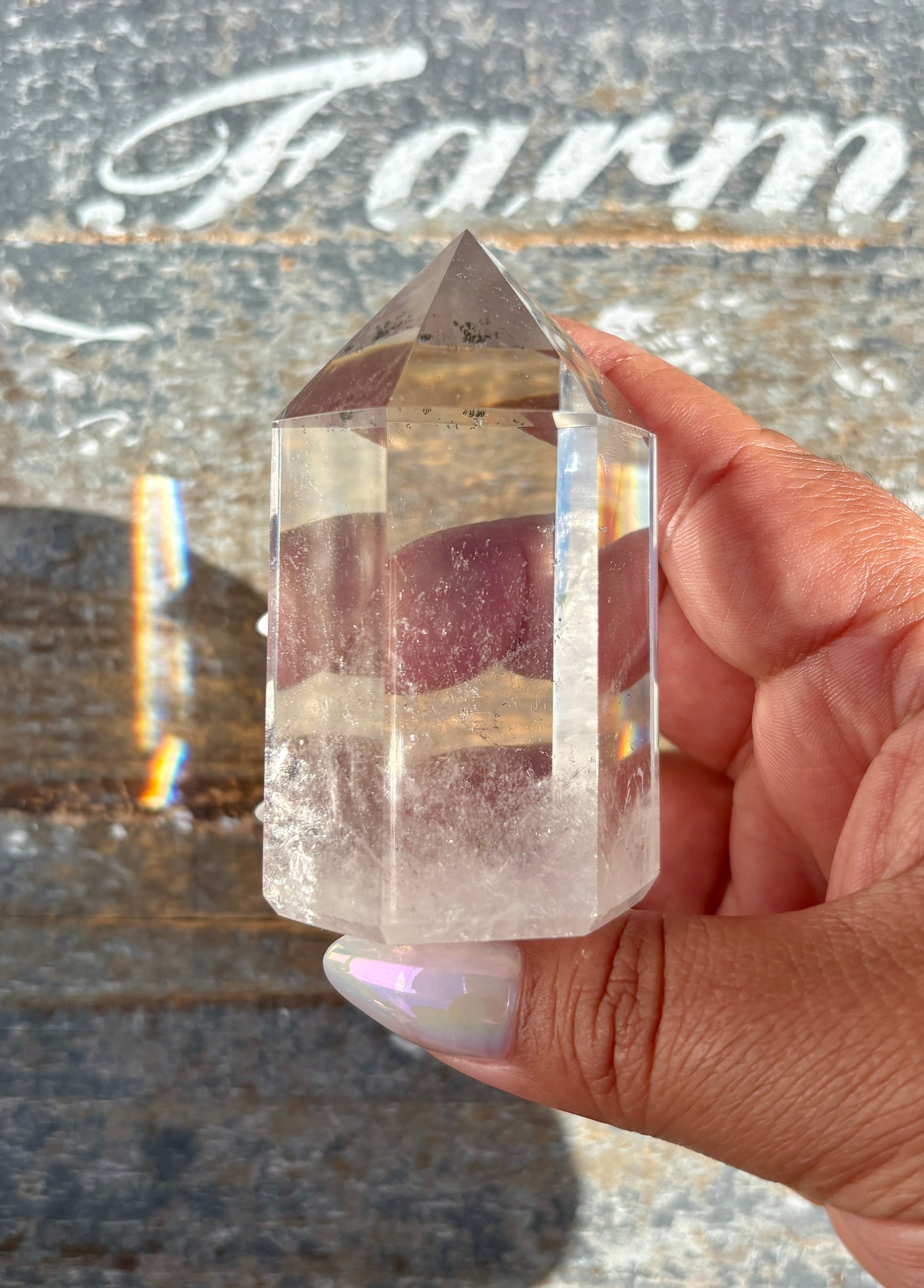 Gorgeous High Grade Clear Quartz Tower from Brazil | Opt D