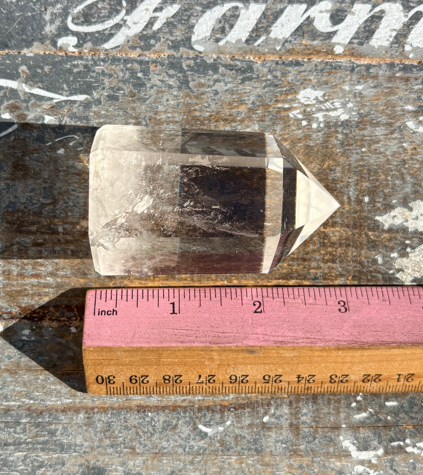 Gorgeous High Grade Clear Quartz Tower from Brazil | Opt D