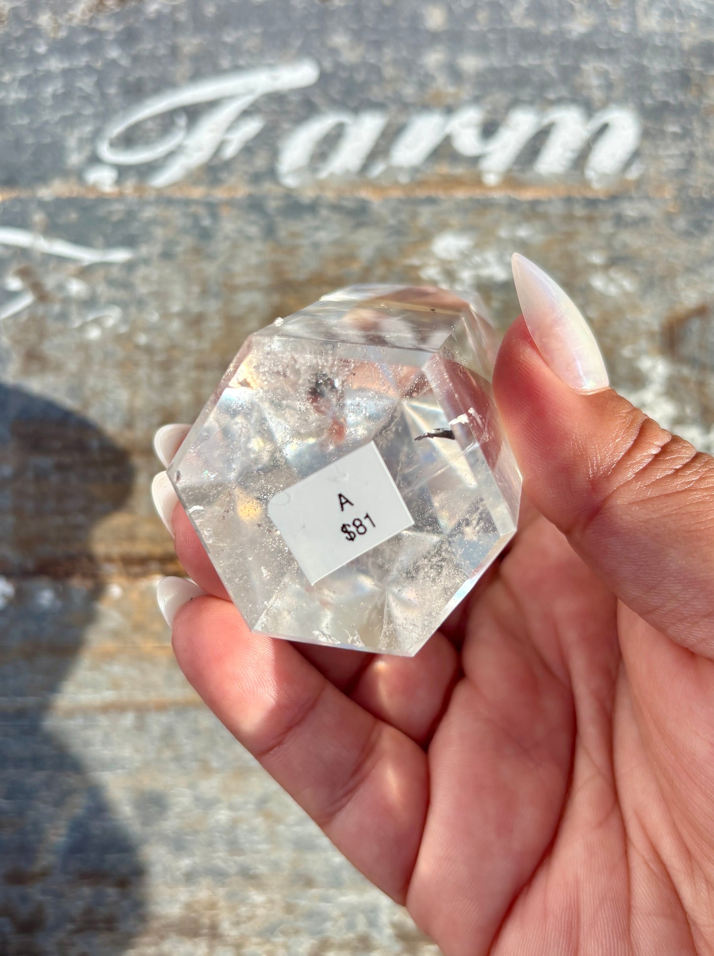 Gorgeous High Grade Clear Quartz Tower from Brazil | Opt A