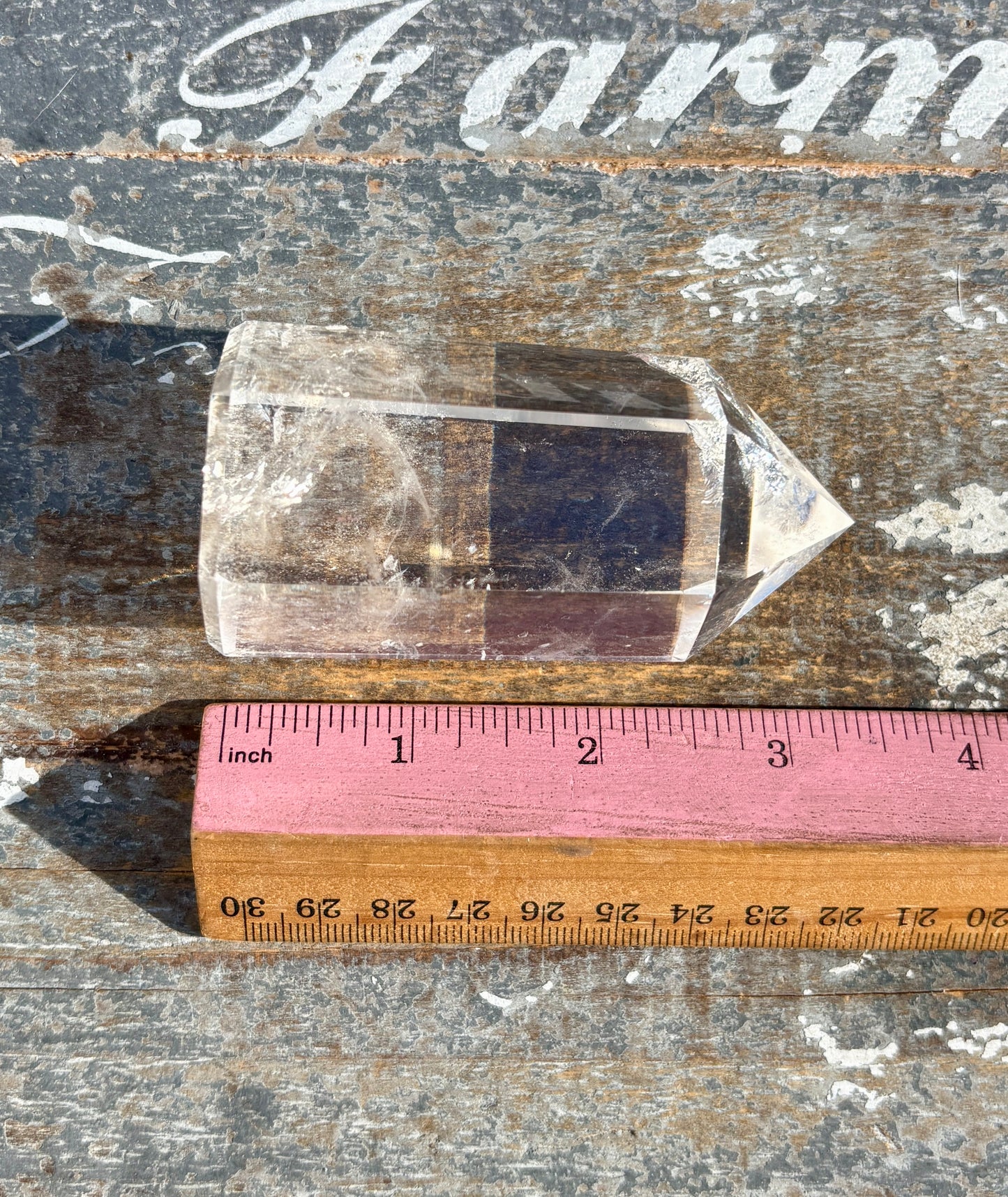 Gorgeous High Grade Clear Quartz Tower from Brazil | Opt A